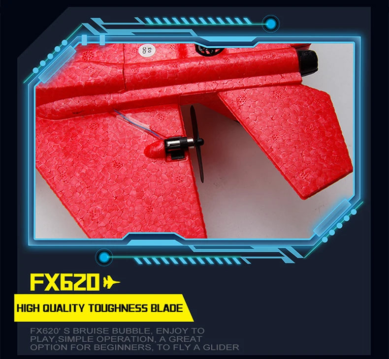 RC Foam Aircraft SU35 Rc Plane 2.4G Radio Control Glider Remote Control Fighter Glider Airplane Foam Boys Toys for Children