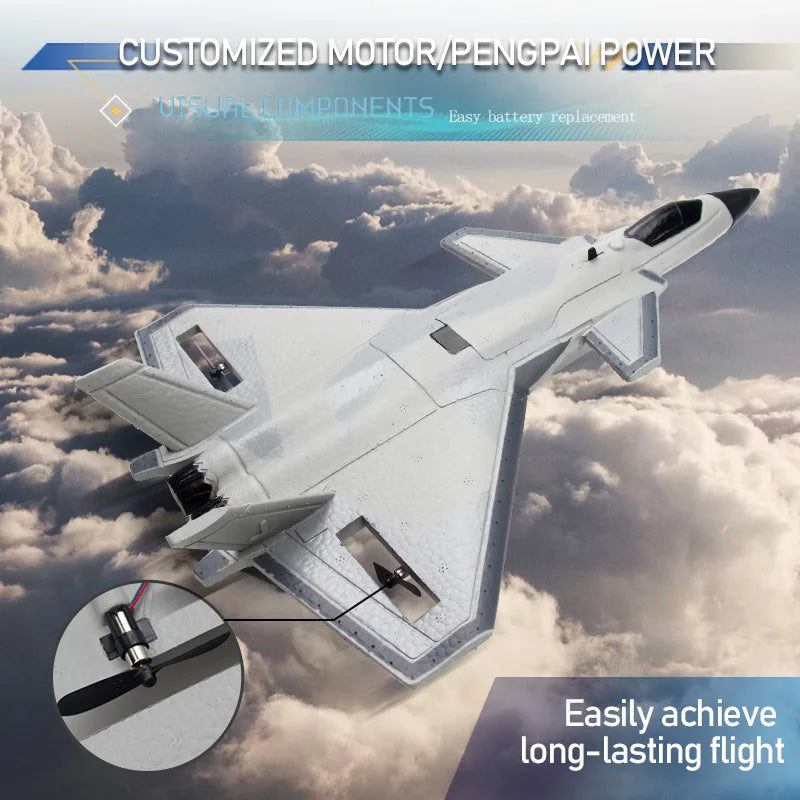 RC Foam Aircraft SU35 Rc Plane 2.4G Radio Control Glider Remote Control Fighter Glider Airplane Foam Boys Toys for Children